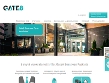 Tablet Screenshot of gate8.fi